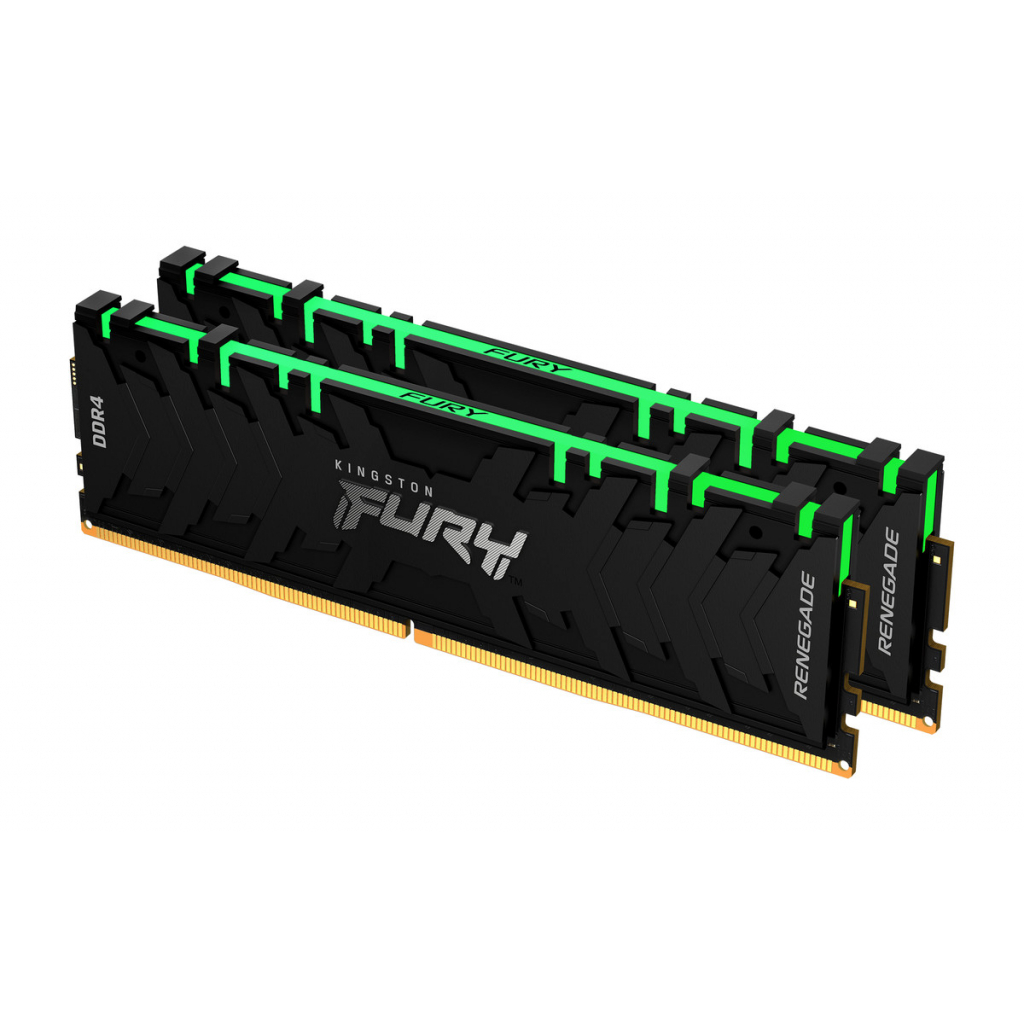 Модуль памяти для компьютера DDR4 64GB (2x32GB) 3600 MHz Fury Renegade RGB Kingston (KF436C18RBAK2/64)