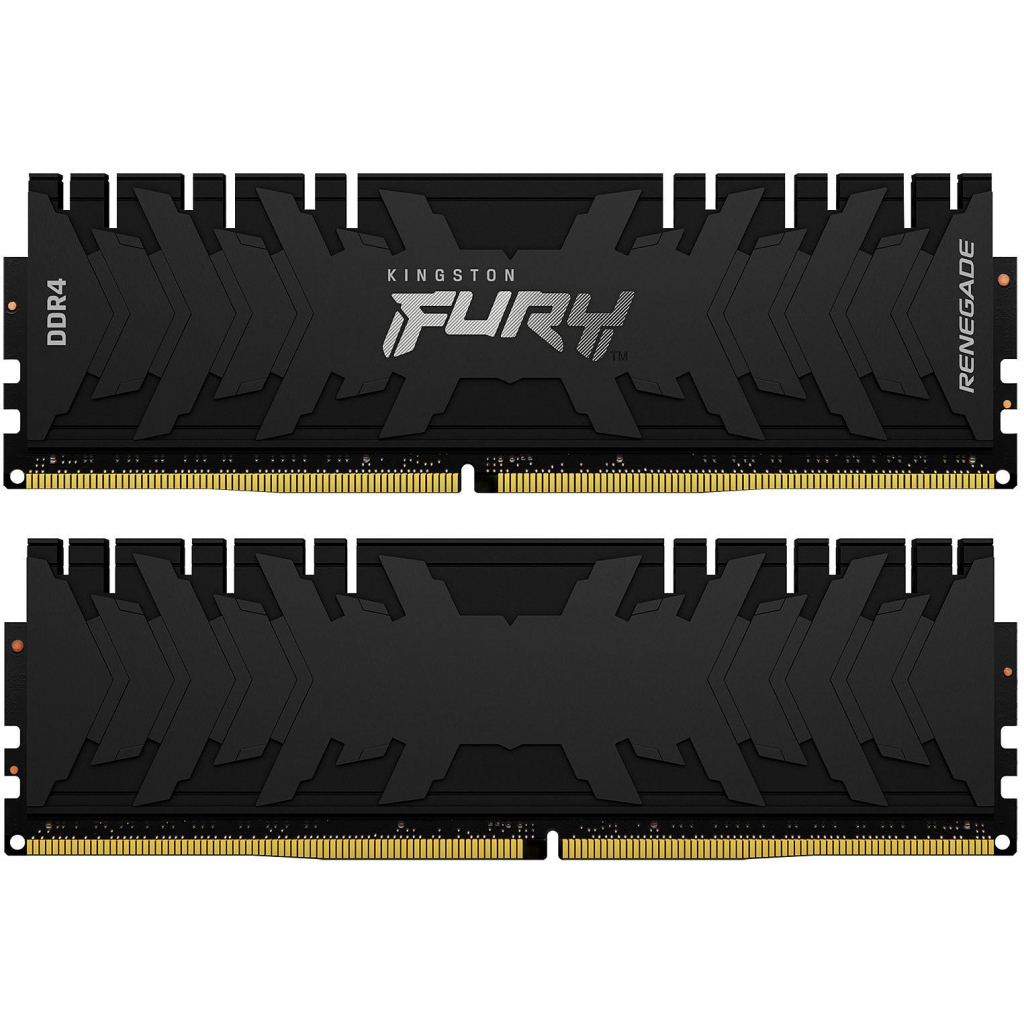 Модуль памяти для компьютера DDR4 16GB (2x8GB) 4266 MHz Renegade Black Kingston (KF442C19RBK2/16)