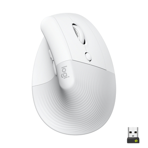 Мышка Logitech Lift Vertical Ergonomic Wireless/Bluetooth White (910-006475)