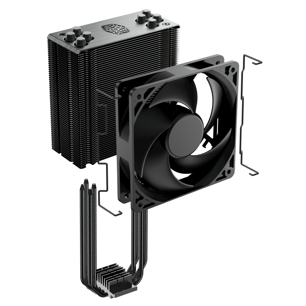 Кулер для процессора CoolerMaster Hyper 212 Black Edition (RR-212S-20PK-R2) - 7