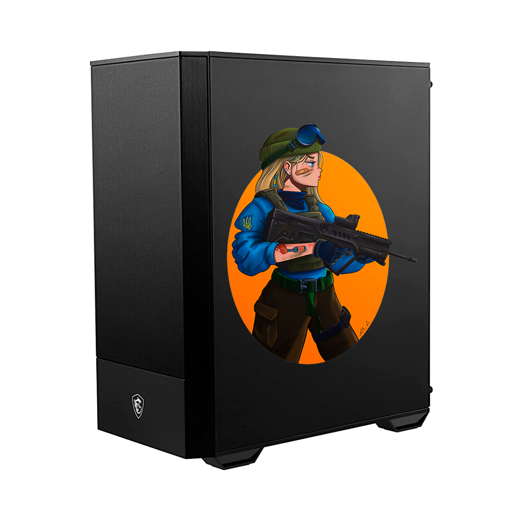 Корпус MSI MAG FORGE 111R Patriotic