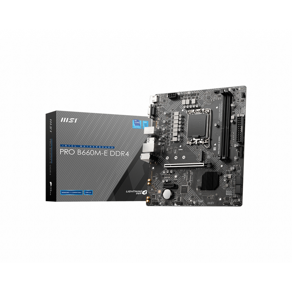 Материнская плата MSI PRO B660M-E DDR4