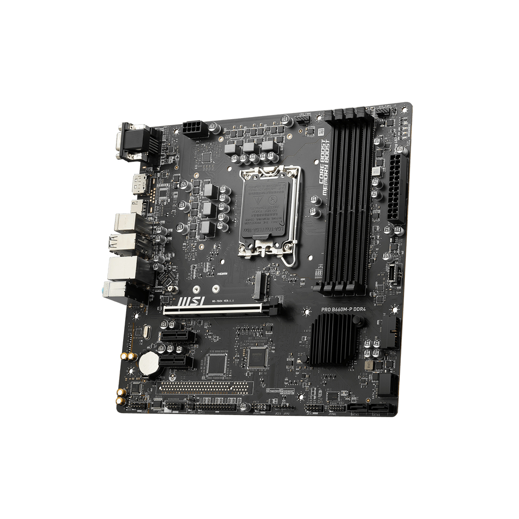 Материнская плата MSI PRO B660M-P DDR4 - 3