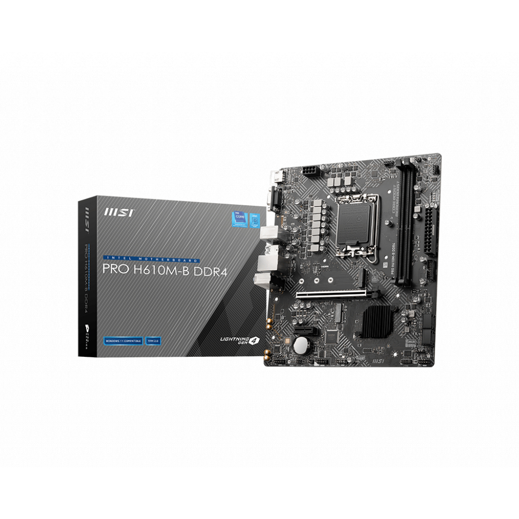Материнская плата MSI PRO H610M-B DDR4