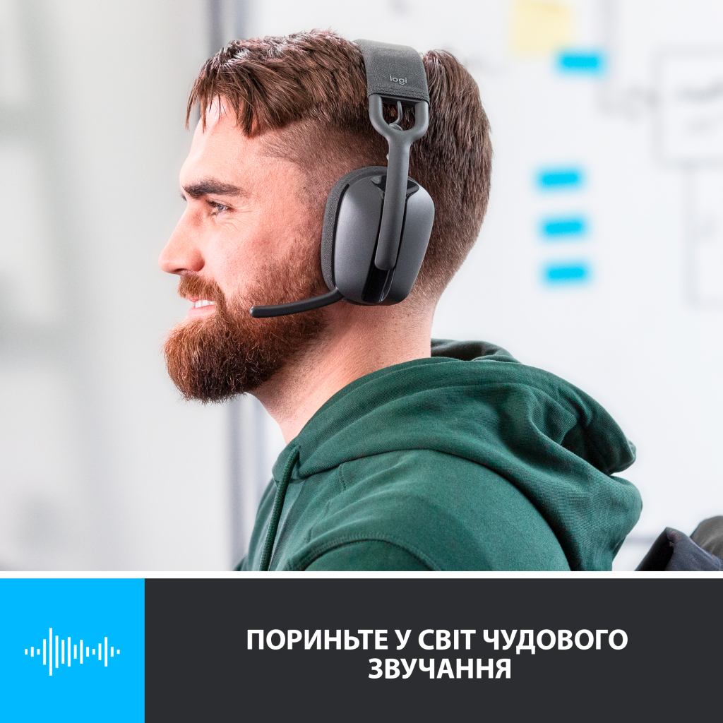 Наушники Logitech Zone Vibe 125 Graphite (981-001126) - 1