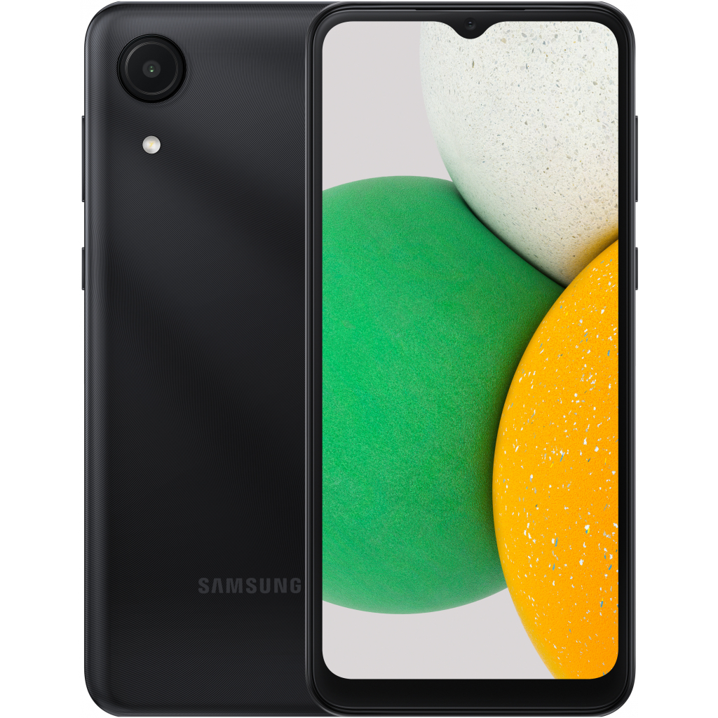 Мобильный телефон Samsung SM-A032F (Galaxy A03 Core 2/32Gb) Ceramic Black (SM-A032FCKDSEK) - 1