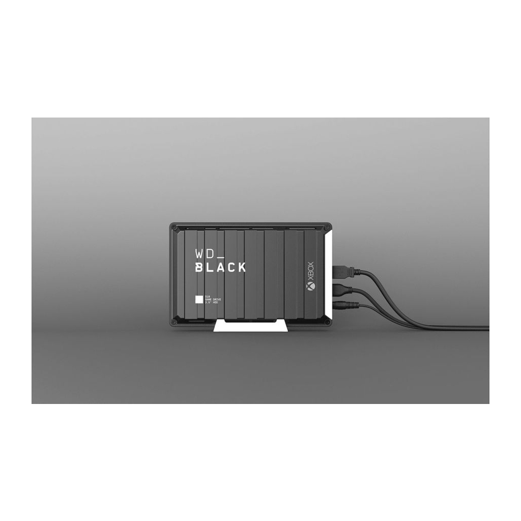 Внешний жесткий диск 3.5" 12TB BLACK D10 Game Drive for Xbox WD (WDBA5E0120HBK-EESN) - 3