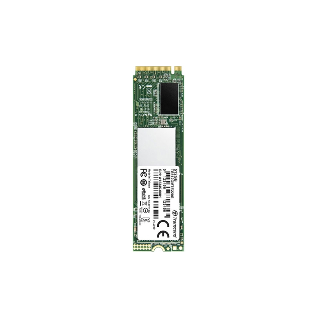 Накопитель SSD M.2 2280 512GB Transcend (TS512GMTE220S)
