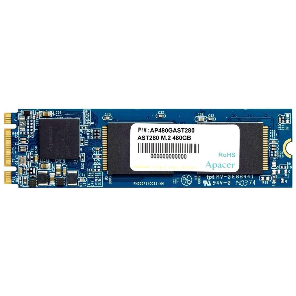 Накопитель SSD M.2 2280 480GB Apacer (AP480GAST280-1)