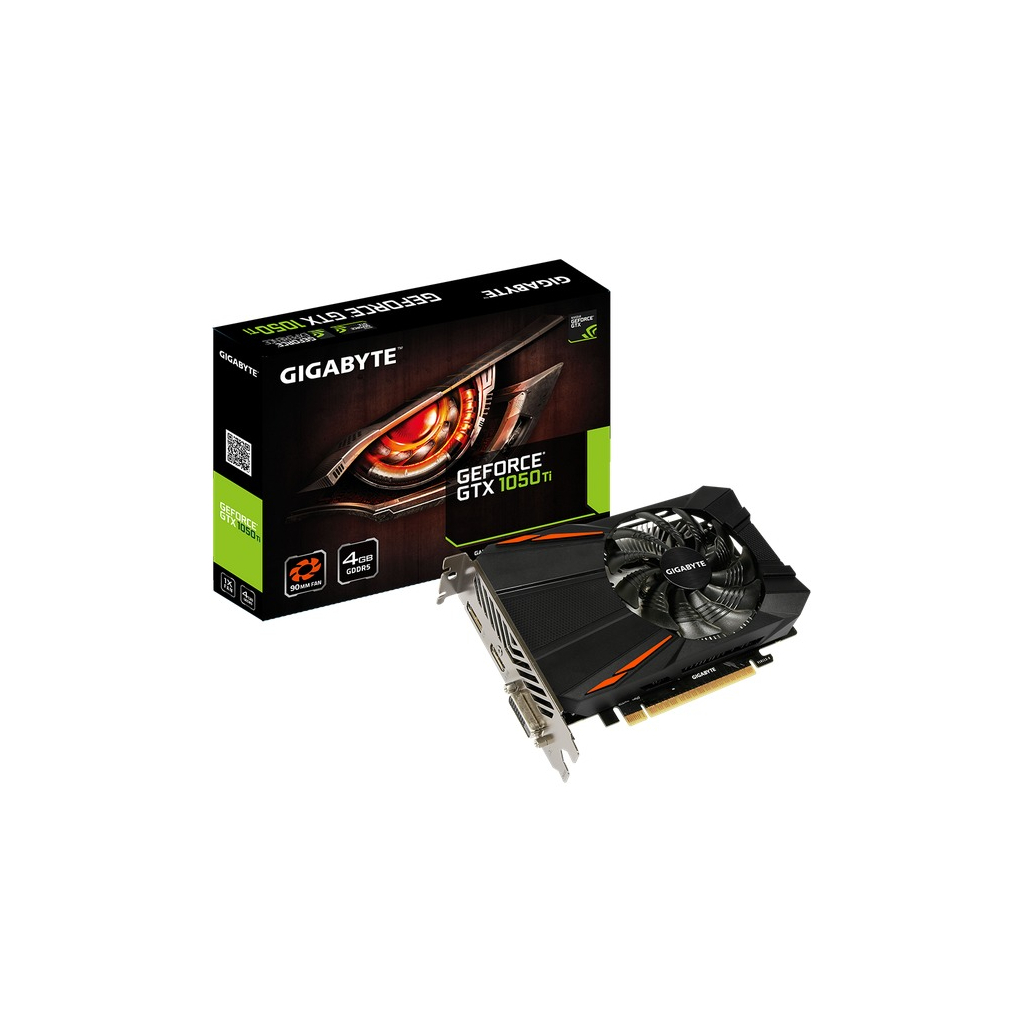 Видеокарта GeForce GTX1050 Ti 4096Mb GIGABYTE (GV-N105TD5-4GD)