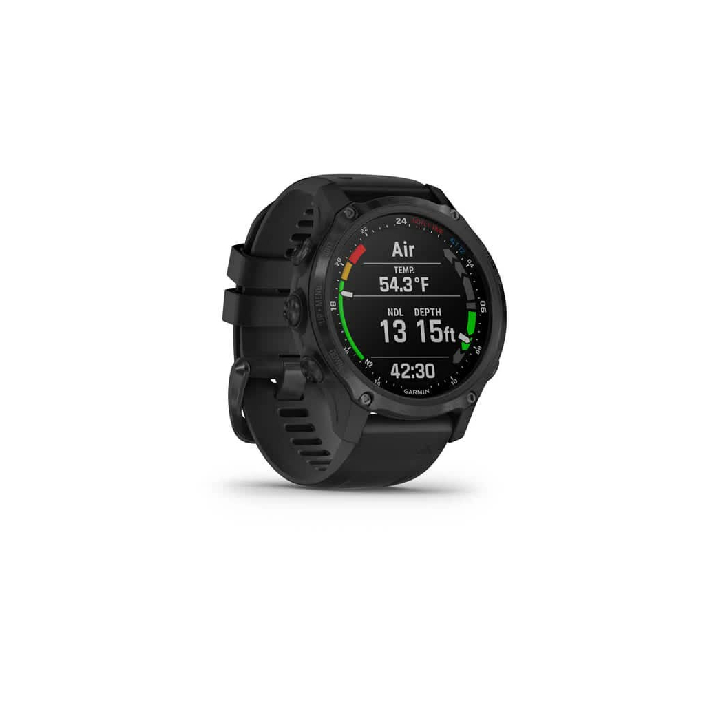 Смарт-часы Garmin Descent Mk2S, Carbon Gray DLC/Black, GPS Dive Computer,EMEA (010-02403-04) - 2