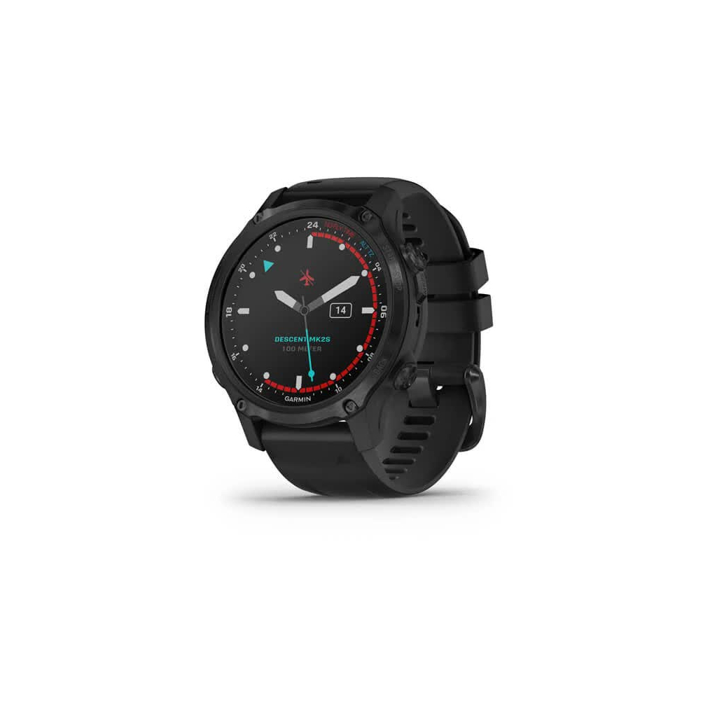 Смарт-часы Garmin Descent Mk2S, Carbon Gray DLC/Black, GPS Dive Computer,EMEA (010-02403-04)