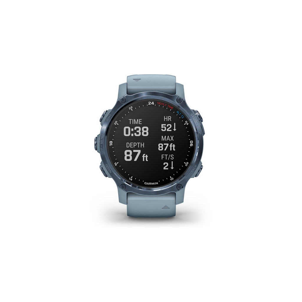 Смарт-часы Garmin Descent Mk2S, Mineral Blue/ SeaFoam, GPS Dive Computer, EMEA (010-02403-07) - 6