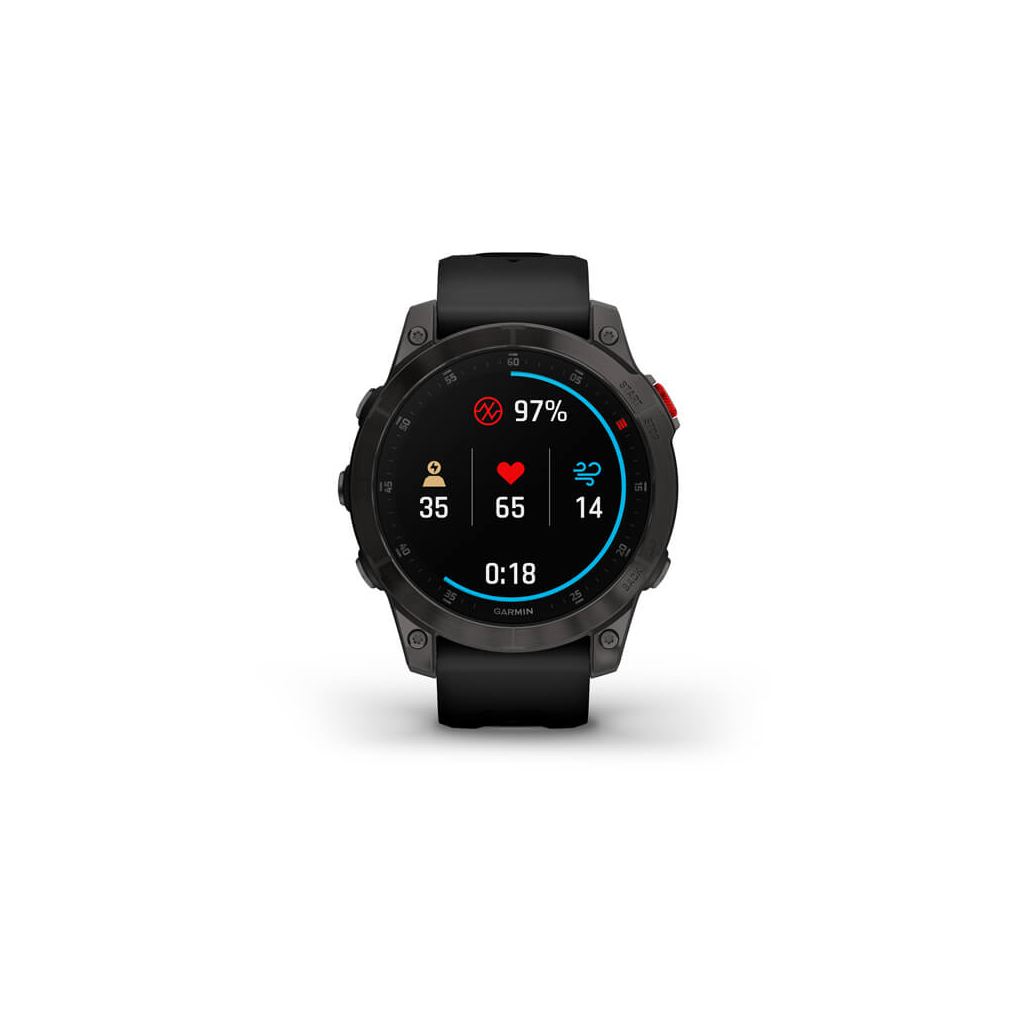Смарт-часы Garmin EPIX gen 2, Sapphire, Gray Titanium, GPS (010-02582-11) - 3