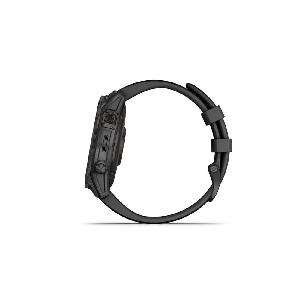 Смарт-часы Garmin fenix 7 Sapph Solar, Carbon Gray DLC Ti w/Black Band, GPS (010-02540-21) - 8