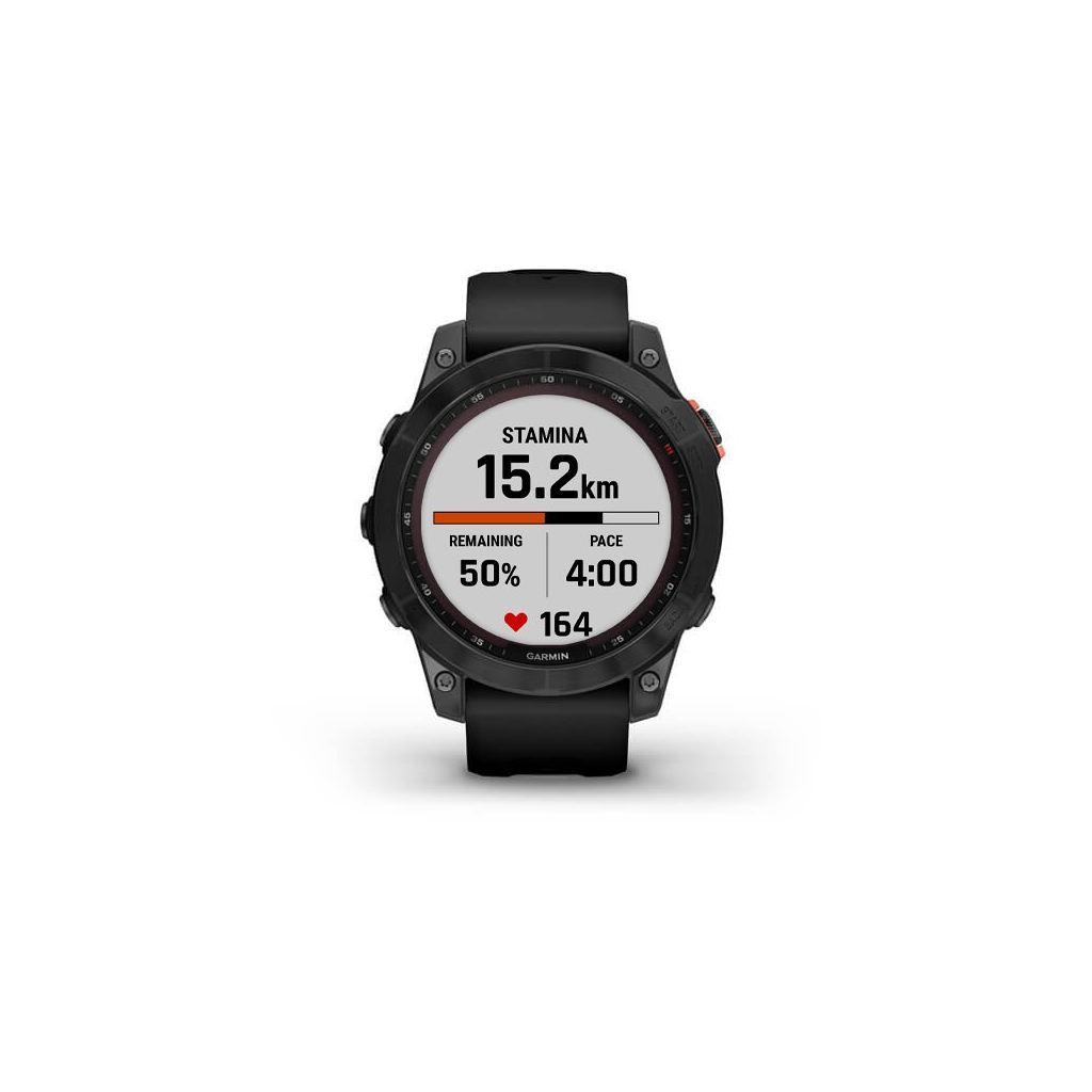 Смарт-часы Garmin fenix 7 Solar, Slate Gray w/Black Band, GPS (010-02540-11) - 3