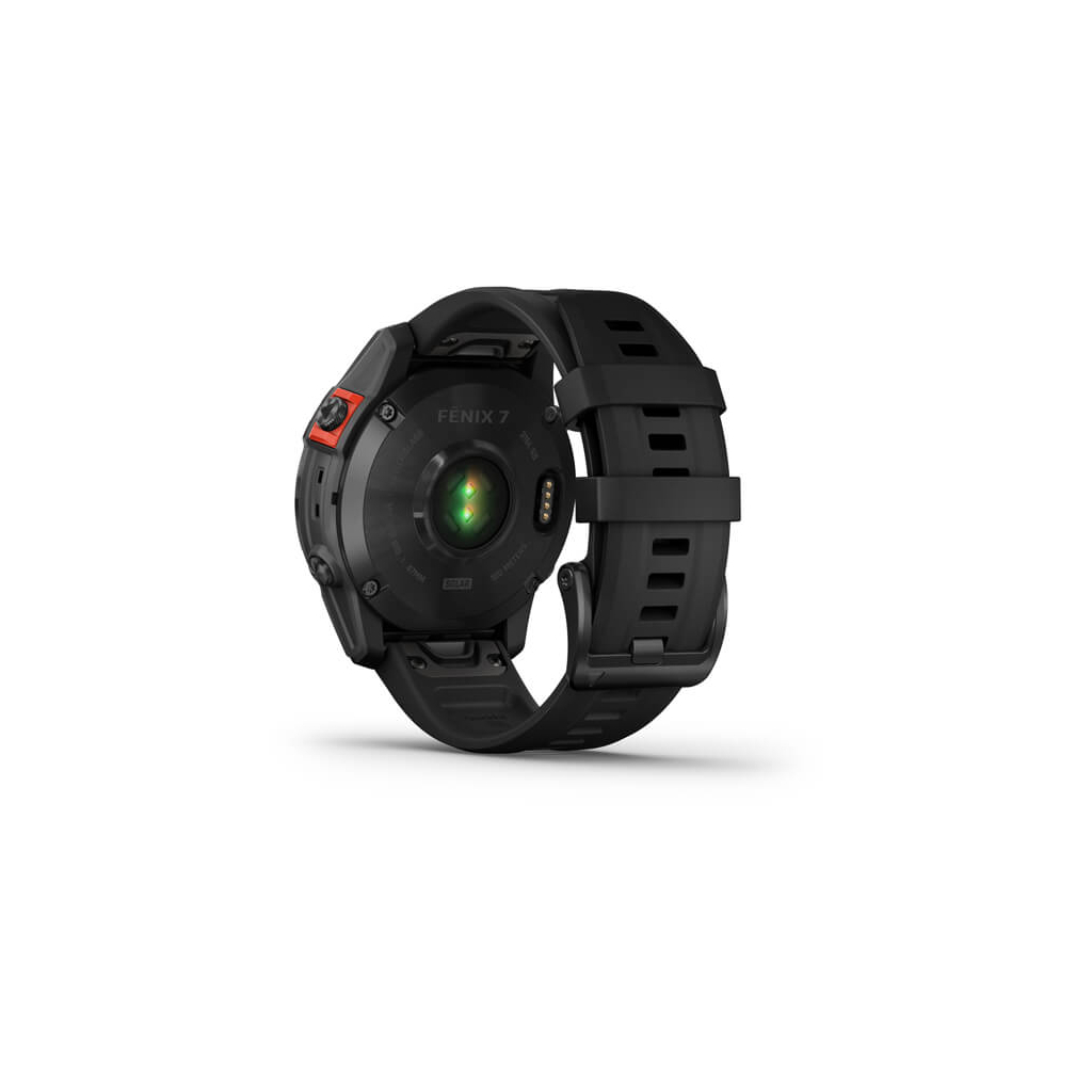 Смарт-часы Garmin fenix 7 Solar, Slate Gray w/Black Band, GPS (010-02540-11) - 8