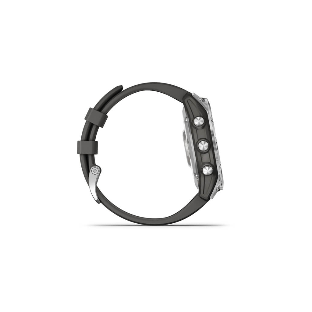 Смарт-часы Garmin fenix 7, Silver w/Graphite Band, GPS (010-02540-01) - 4