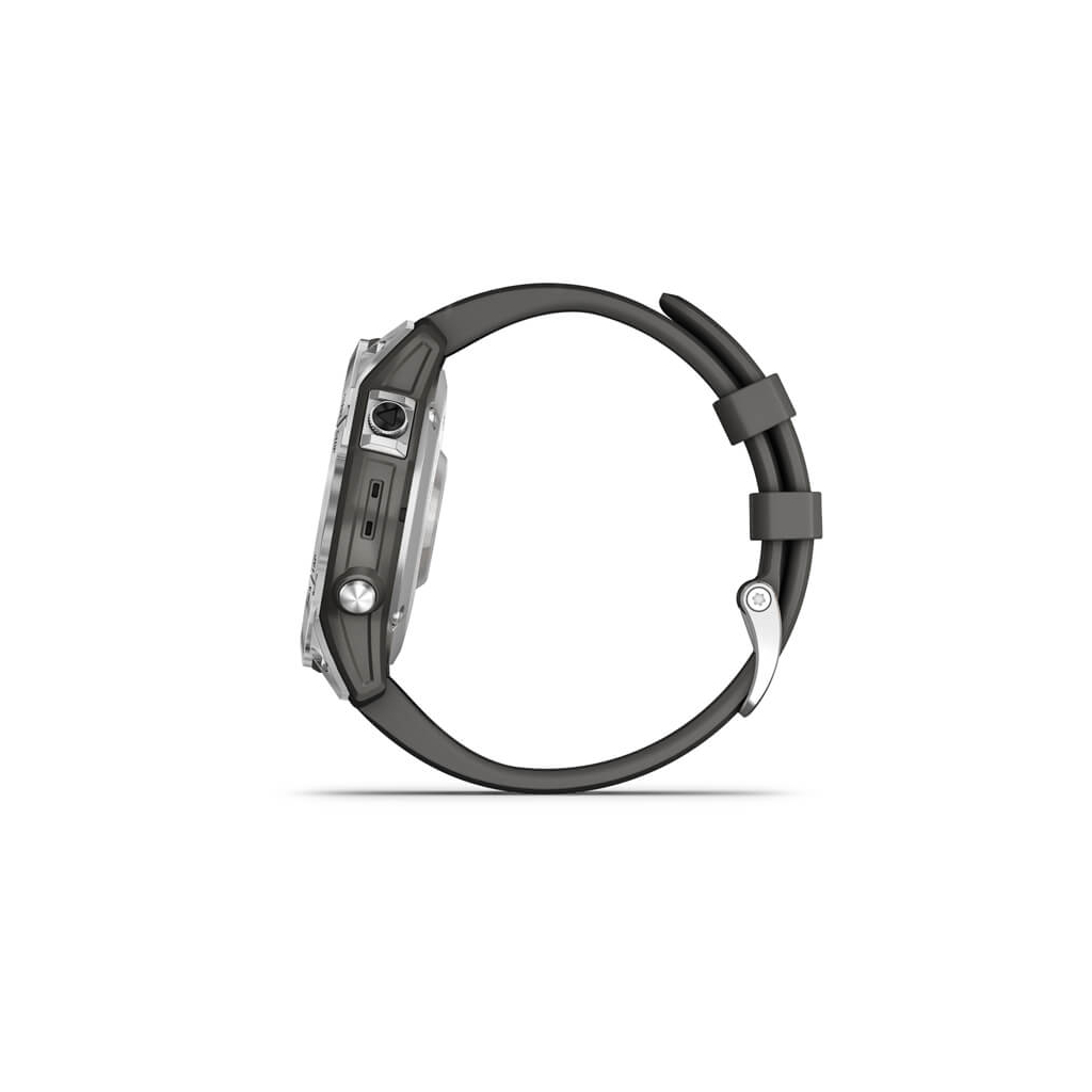 Смарт-часы Garmin fenix 7, Silver w/Graphite Band, GPS (010-02540-01) - 9