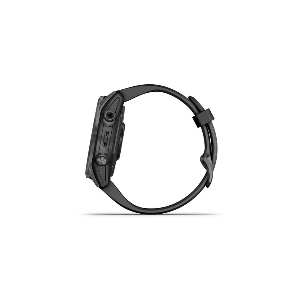 Смарт-часы Garmin fenix 7S Sapphire Sol,Carbon Gray DLC Ti w/ith Blk Band, GPS (010-02539-25) - 10