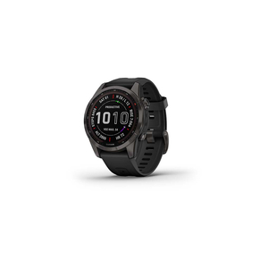 Смарт-часы Garmin fenix 7S Sapphire Sol,Carbon Gray DLC Ti w/ith Blk Band, GPS (010-02539-25)