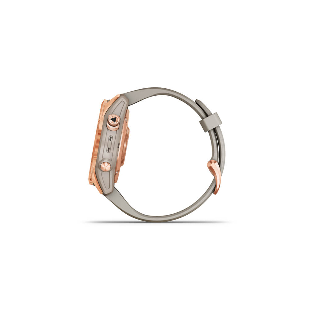 Смарт-часы Garmin fenix 7S Sol,Rose Gold w/Light Sand Band, GPS (010-02539-11) - 10