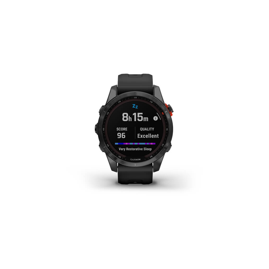 Смарт-часы Garmin fenix 7S Solar,Slate Gray w/ Black Band, GPS (010-02539-13) - 8