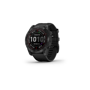 Смарт-часы Garmin fenix 7X Sapph Sol Black DLC Ti w/Black Band, GPS (010-02541-23)