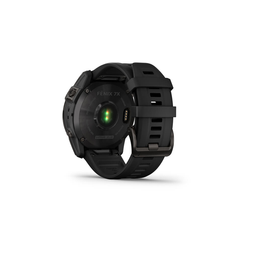 Смарт-часы Garmin fenix 7X Sapph Sol Carbon Gray DLC Ti w/Black, GPS (010-02541-11) - 9