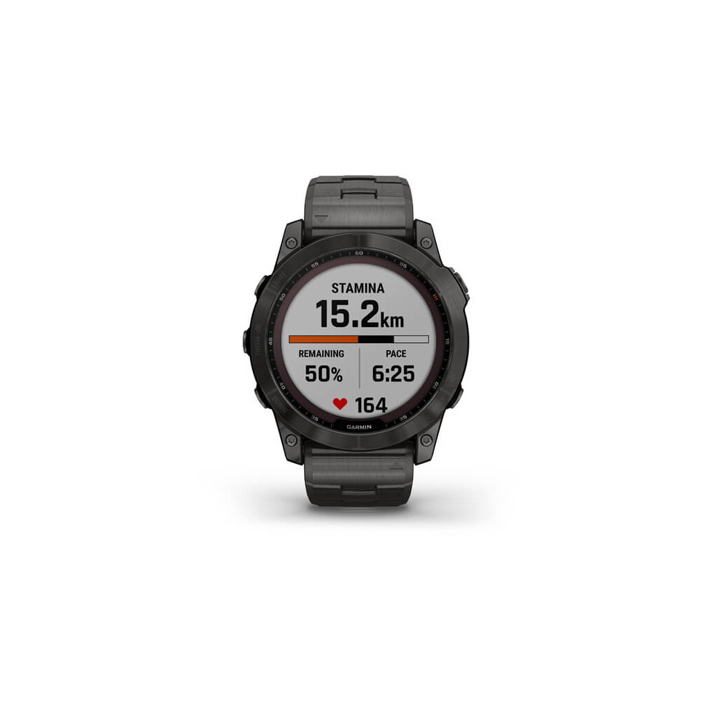 Смарт-часы Garmin fenix 7X Sapph Sol Carbon Gray DLC Ti, GPS (010-02541-27) - 5