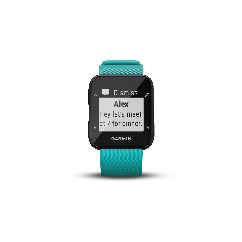 Смарт-часы Garmin Forerunner 30, GPS,Turquoise (010-01930-04) - 3