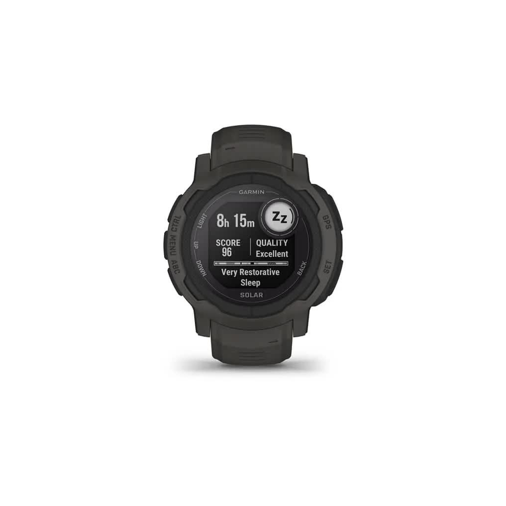 Смарт-часы Garmin Instinct 2, Solar, Graphite, GPS (010-02627-00) - 10