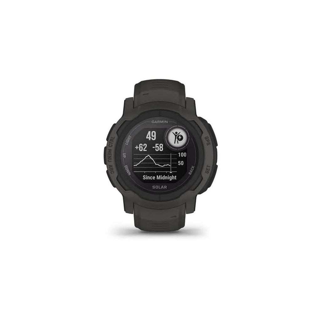 Смарт-часы Garmin Instinct 2, Solar, Graphite, GPS (010-02627-00) - 11