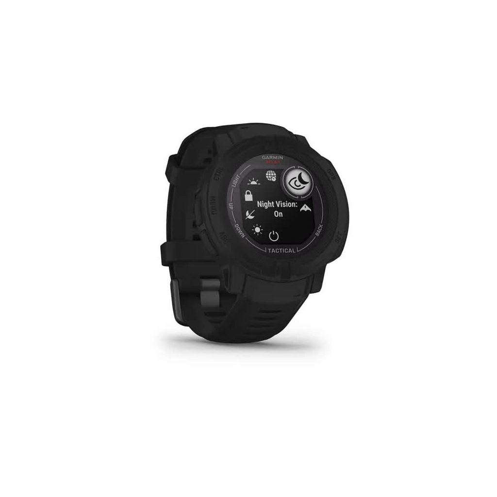 Смарт-часы Garmin Instinct 2, Solar, Tactical Edition, Black, GPS (010-02627-03) - 2