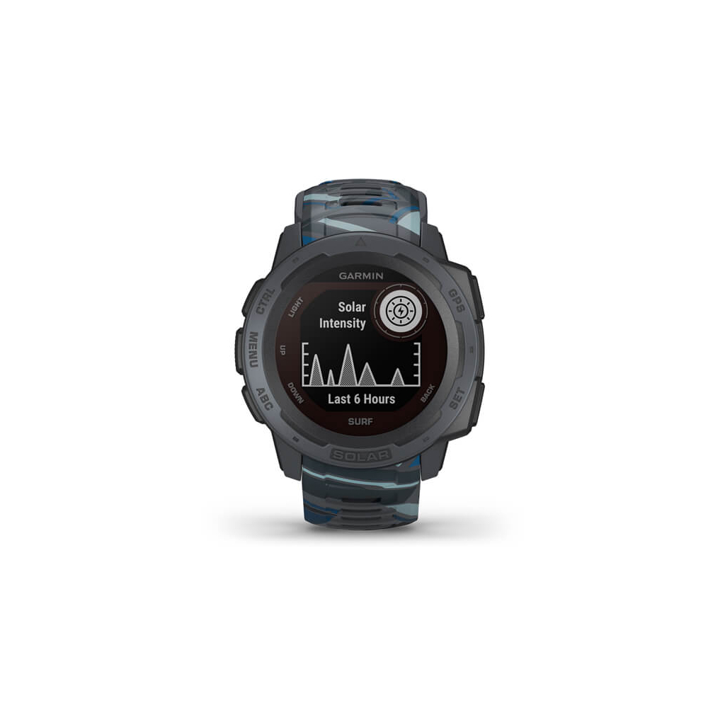 Смарт-часы Garmin Instinct Solar, Surf Edition, Pipeline, GPS (010-02293-07) - 1