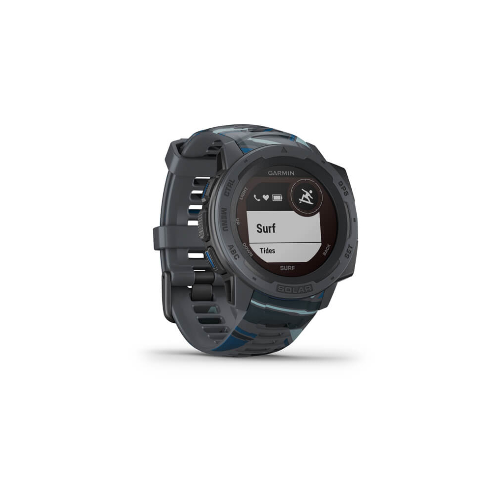 Смарт-часы Garmin Instinct Solar, Surf Edition, Pipeline, GPS (010-02293-07) - 2