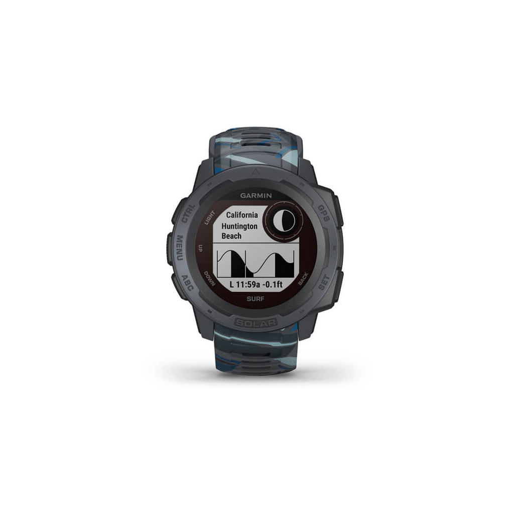 Смарт-часы Garmin Instinct Solar, Surf Edition, Pipeline, GPS (010-02293-07) - 3