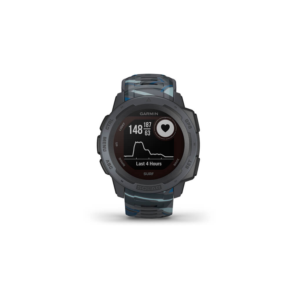 Смарт-часы Garmin Instinct Solar, Surf Edition, Pipeline, GPS (010-02293-07) - 5
