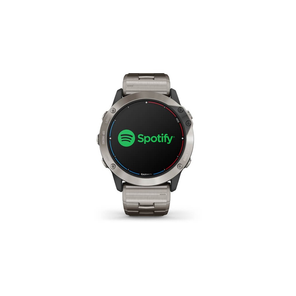 Смарт-часы Garmin quatix 6X Solar,Titanium w/Ti Band,GPS,EMEA (010-02157-31) - 5