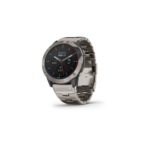 Смарт-часы Garmin quatix 6X Solar,Titanium w/Ti Band,GPS,EMEA (010-02157-31)