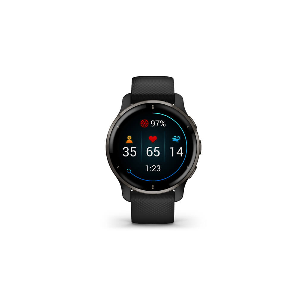 Смарт-часы Garmin Venu 2 Plus, Black + Slate, GPS (010-02496-11) - 3