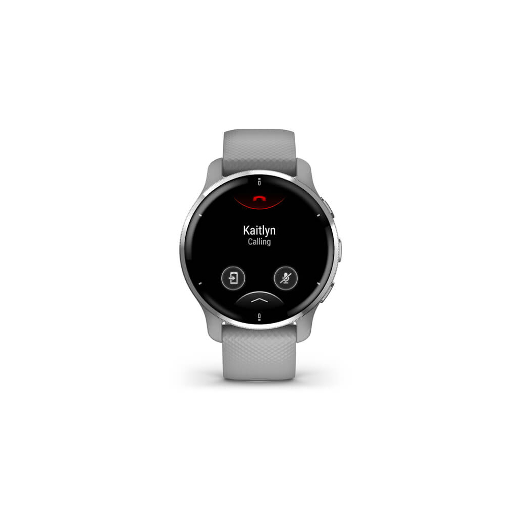 Смарт-часы Garmin Venu 2 Plus, Powder Gray + Passivated, GPS (010-02496-10) - 1