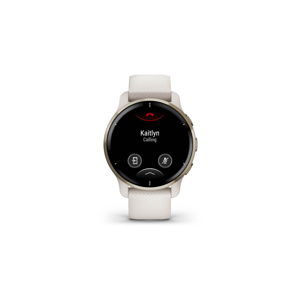 Смарт-часы Garmin Venu 2 Plus, Ivory + Cream Gold, GPS (010-02496-12) - 1