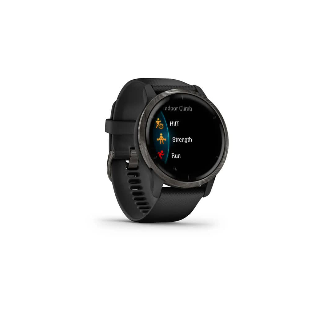 Смарт-часы Garmin Venu 2, Black + Slate, GPS (010-02430-11) - 2