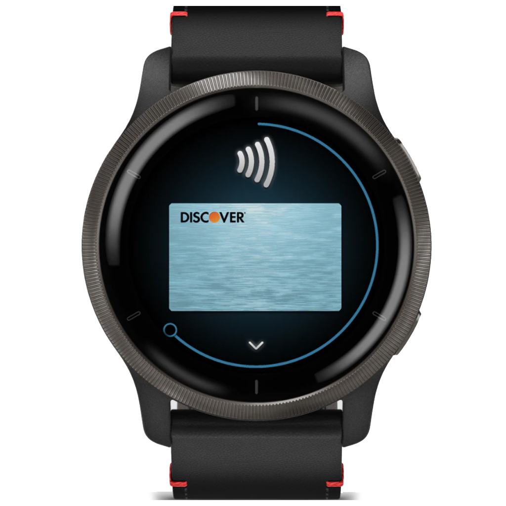 Смарт-часы Garmin Venu 2, GPS, Wi-Fi, Black + Slate, Leather, GPS (010-02430-21) - 4