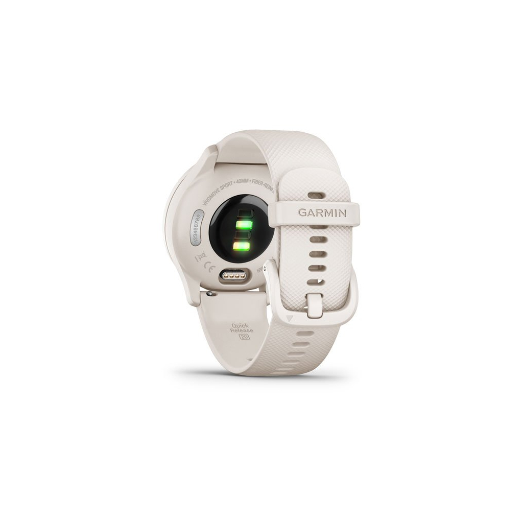 Смарт-часы Garmin vivomove Sport, Ivory, Silicone, (010-02566-01) - 5