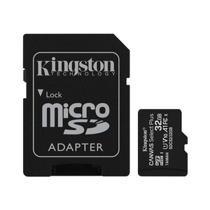 Карта памяти Kingston 2x32GB microSD class 10 U1 V10 A1 Canvas Select Plus (SDCS2/32GB-2P1A)