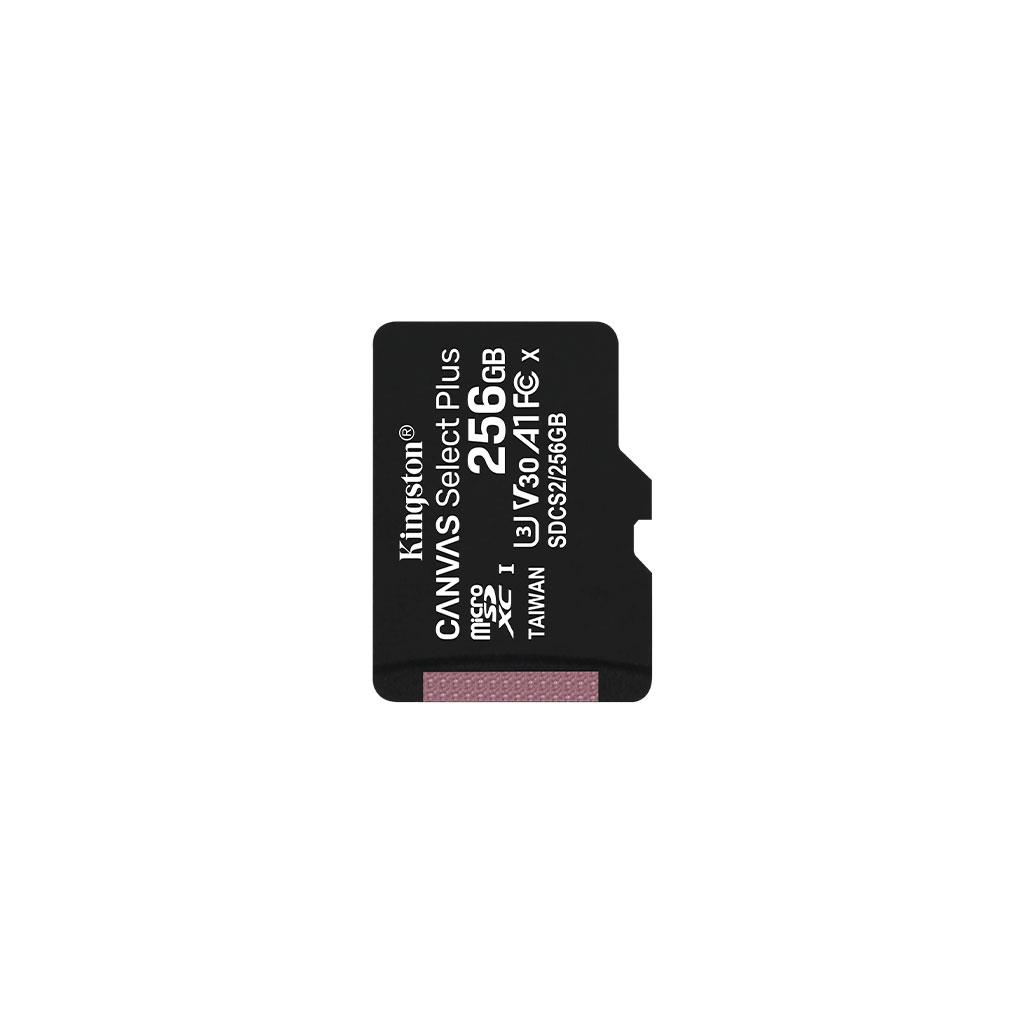 Карта памяти Kingston 256GB microSDXC class 10 UHS-I Canvas Select Plus (SDCS2/256GBSP)