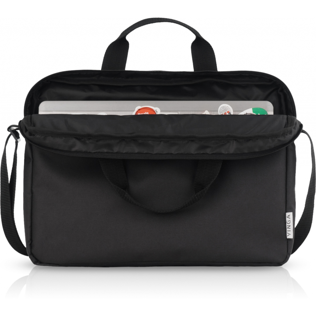 Сумка для ноутбука Vinga 15.6" NB111BK black (NB111BK) - 5