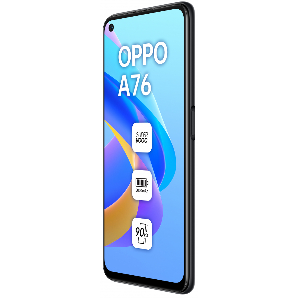 Мобильный телефон Oppo A76 4/128GB Glowing Black (OFCPH2375_BLACK) - 4